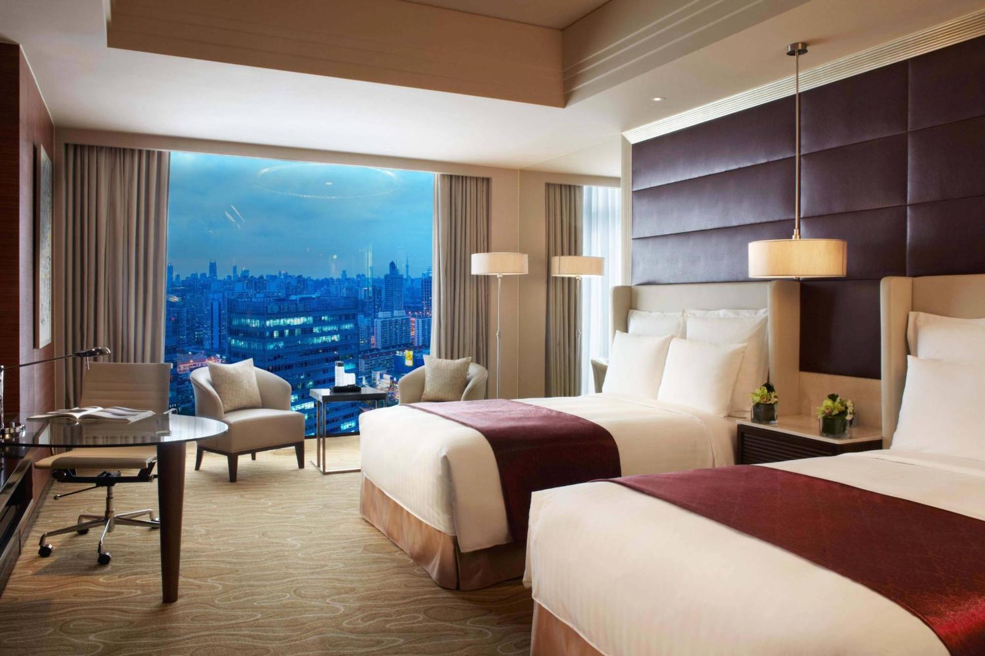 Shanghai Marriott Hotel Riverside Dış mekan fotoğraf