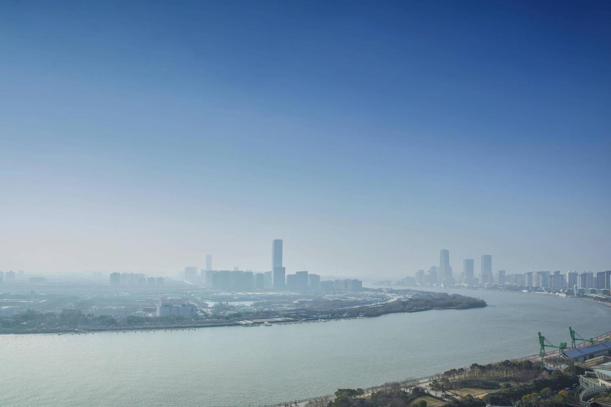 Shanghai Marriott Hotel Riverside Dış mekan fotoğraf
