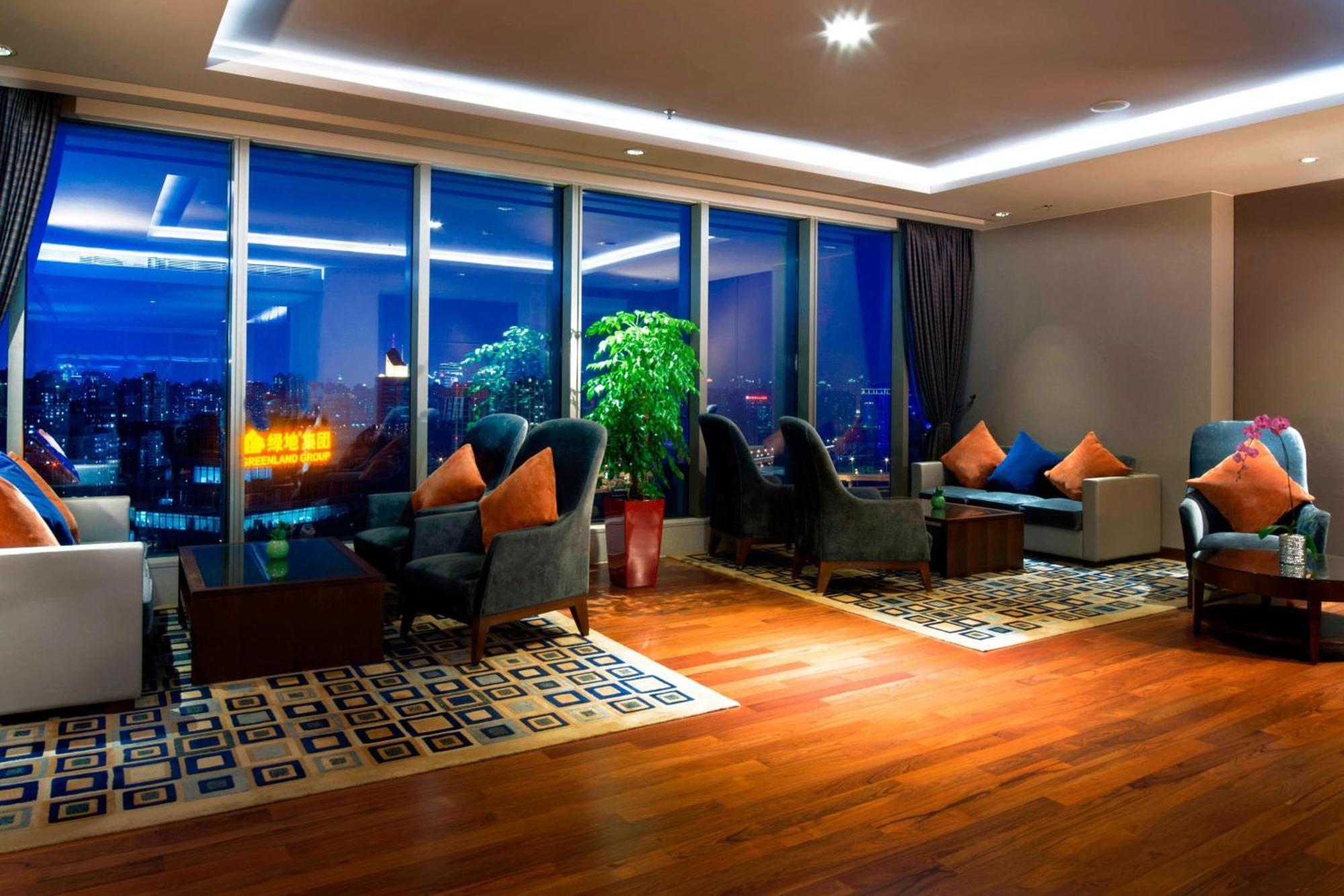 Shanghai Marriott Hotel Riverside Dış mekan fotoğraf