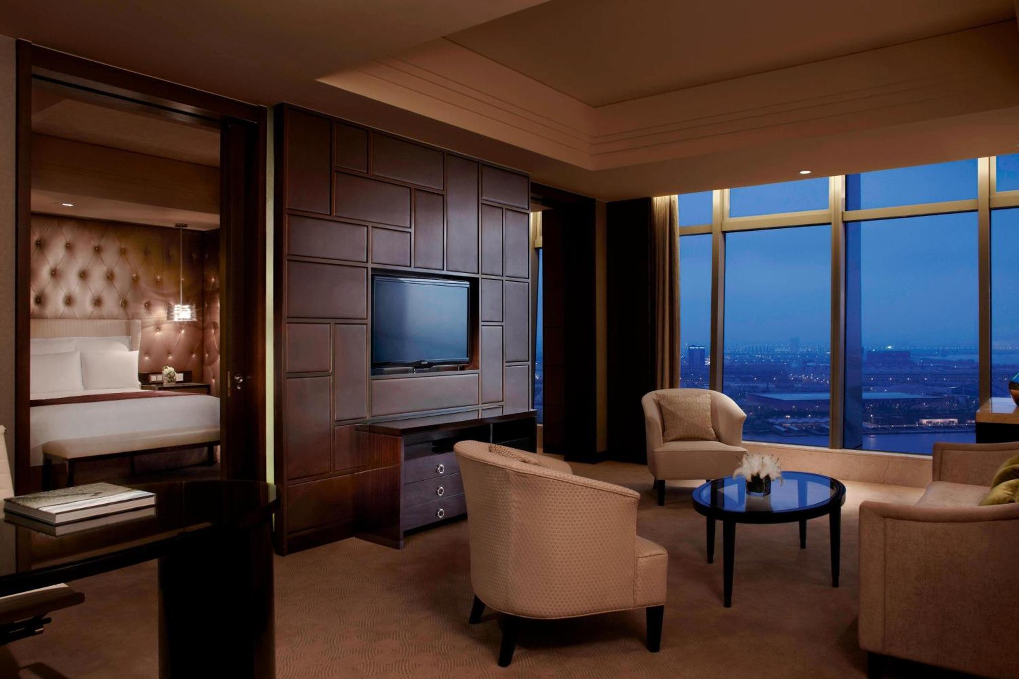 Shanghai Marriott Hotel Riverside Dış mekan fotoğraf