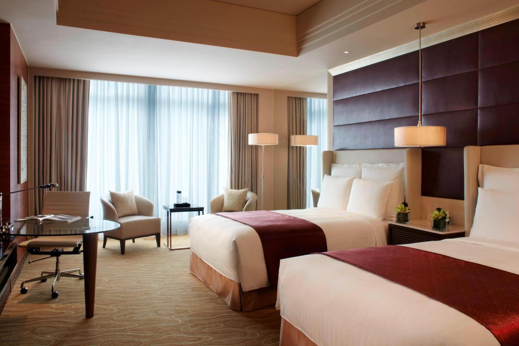Shanghai Marriott Hotel Riverside Dış mekan fotoğraf