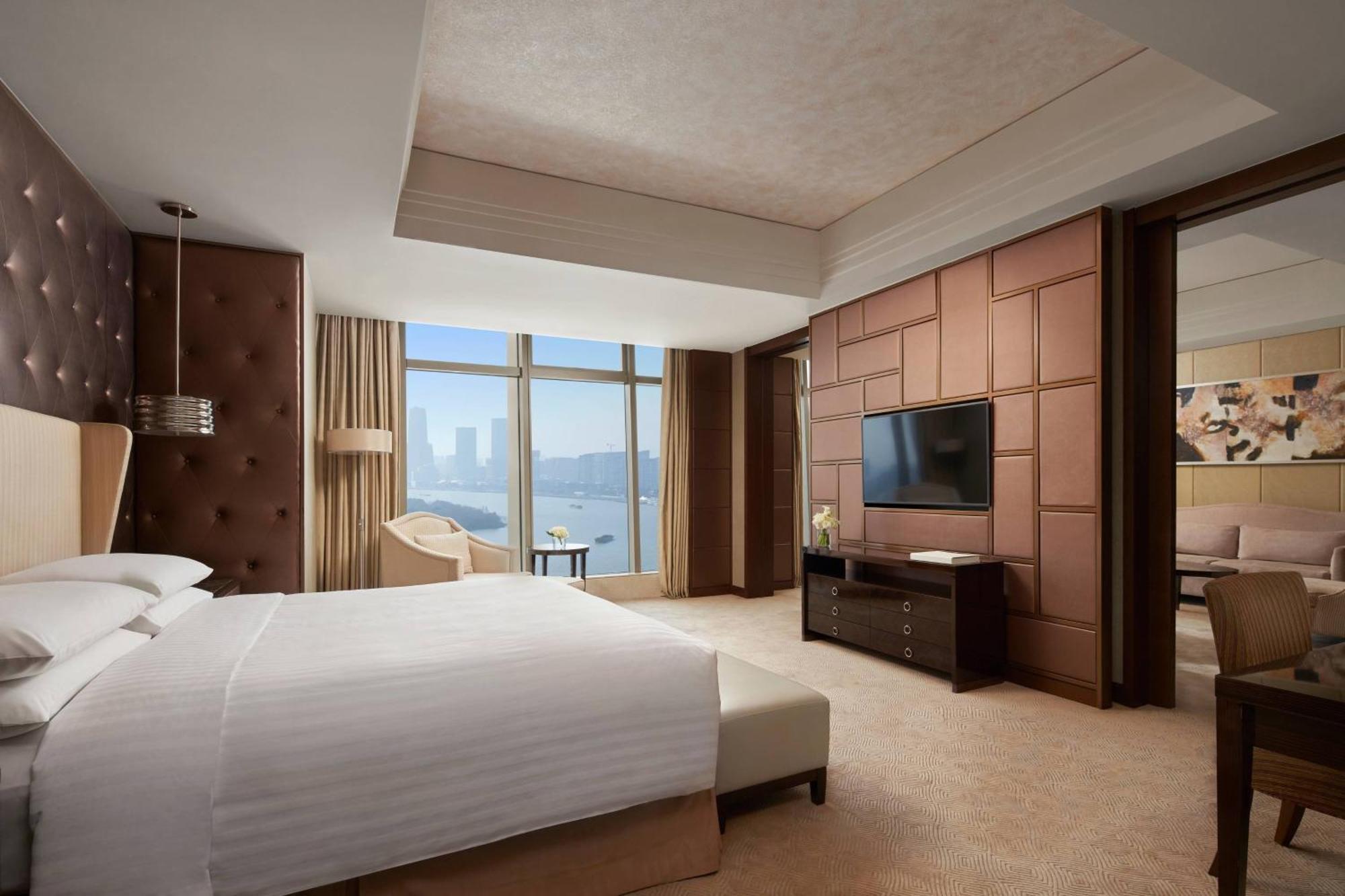 Shanghai Marriott Hotel Riverside Dış mekan fotoğraf