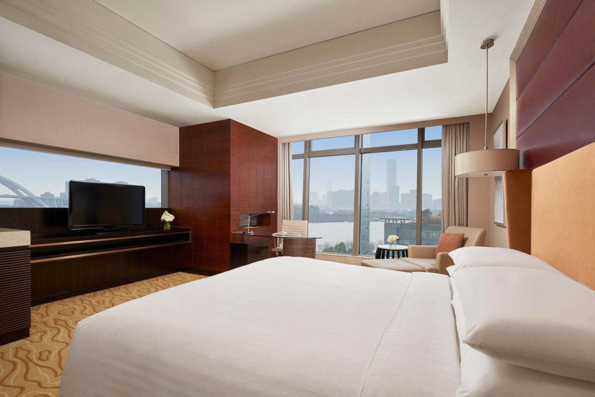 Shanghai Marriott Hotel Riverside Dış mekan fotoğraf