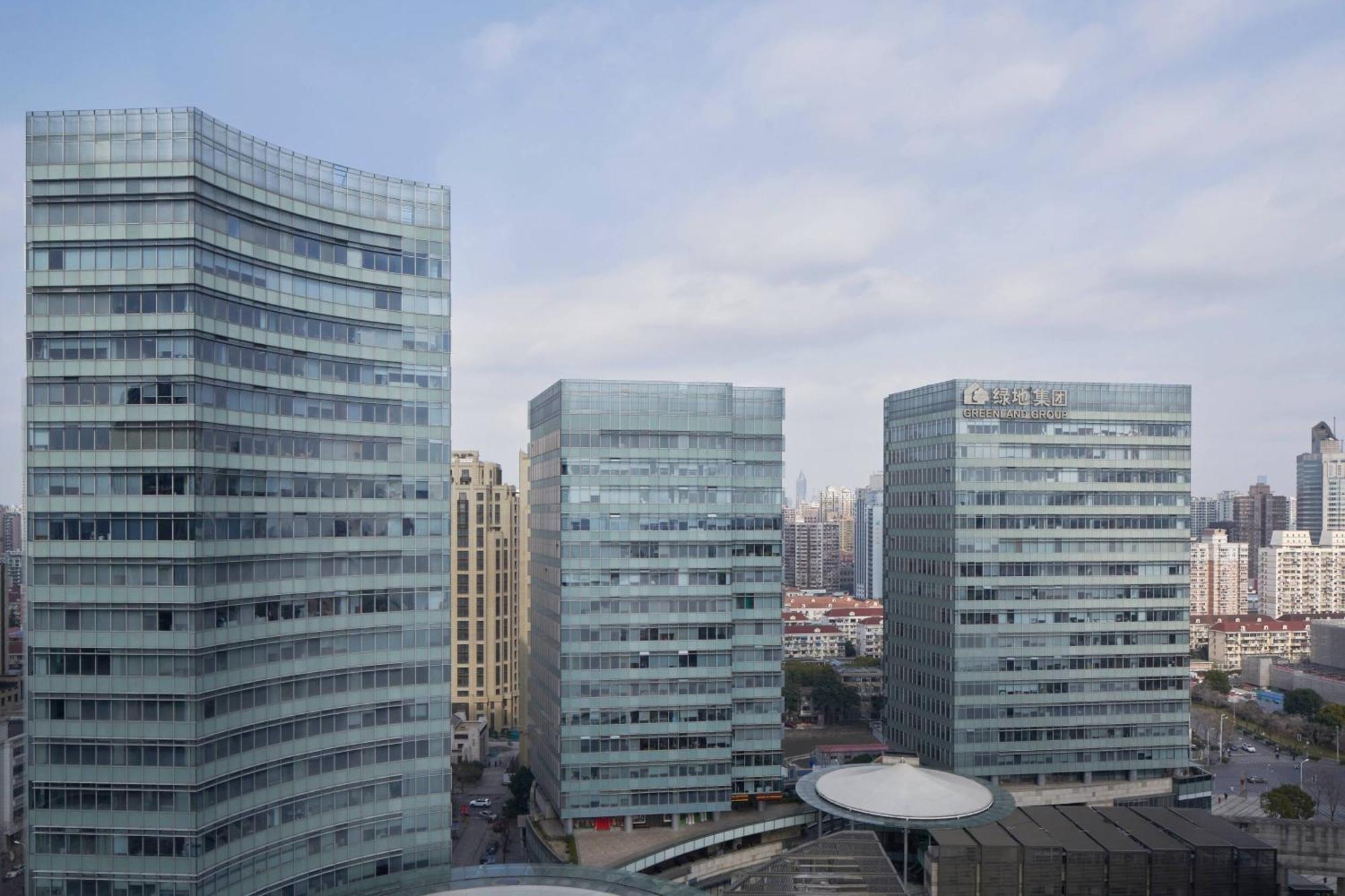 Shanghai Marriott Hotel Riverside Dış mekan fotoğraf