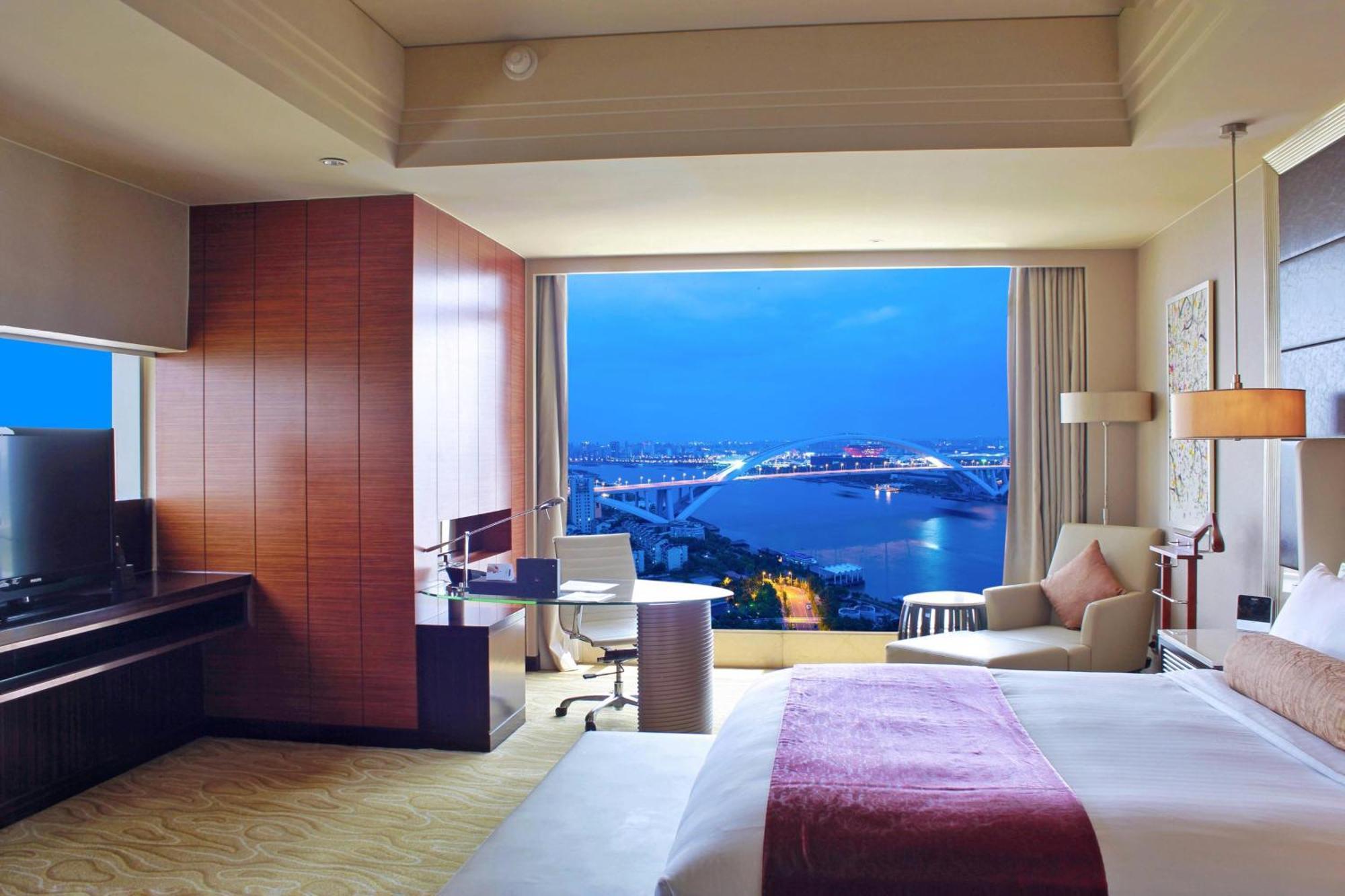 Shanghai Marriott Hotel Riverside Dış mekan fotoğraf