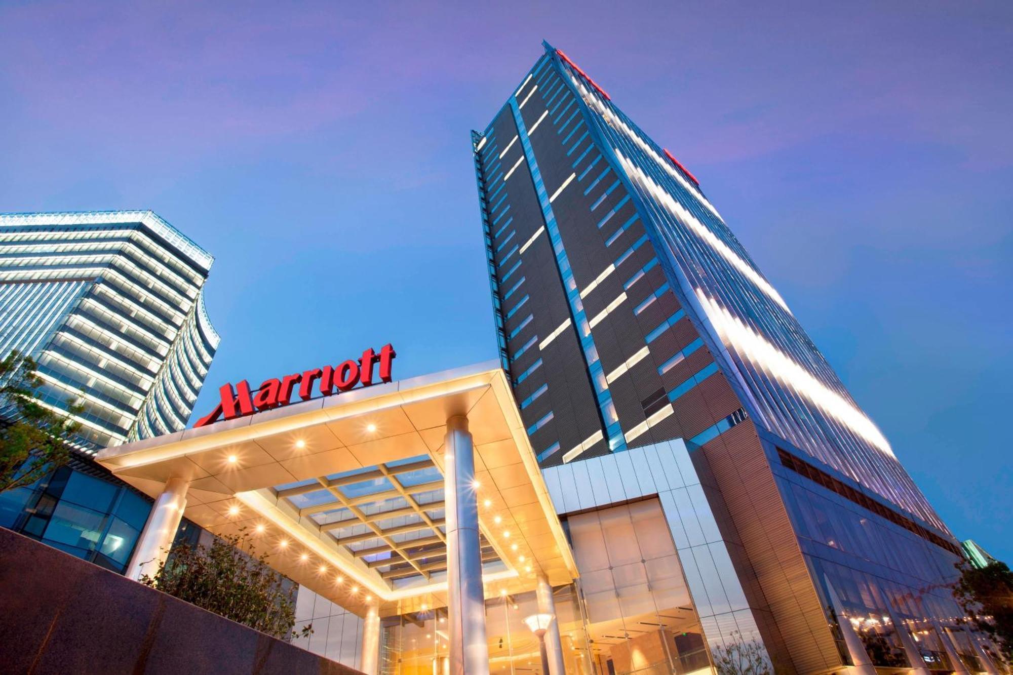 Shanghai Marriott Hotel Riverside Dış mekan fotoğraf