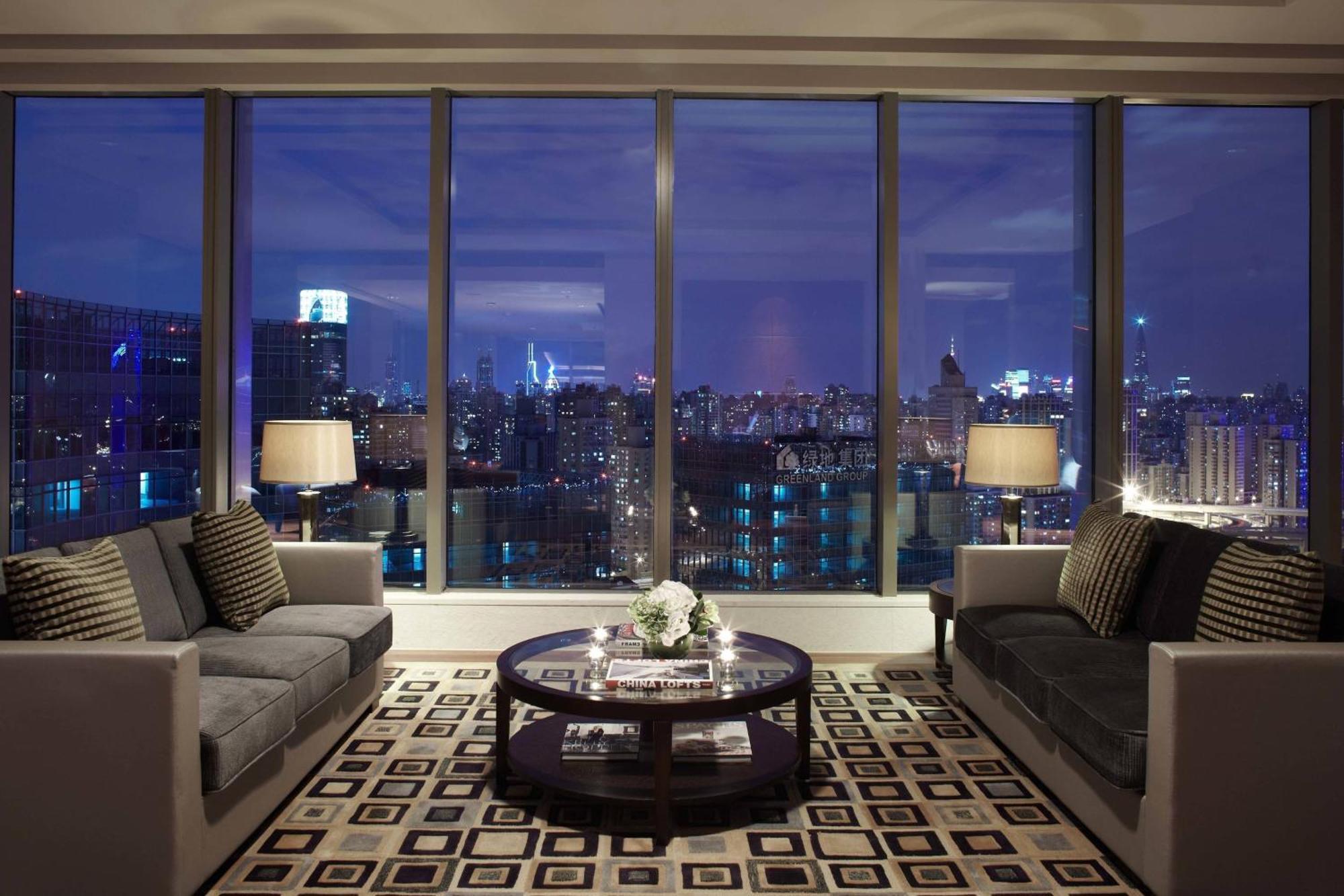 Shanghai Marriott Hotel Riverside Dış mekan fotoğraf