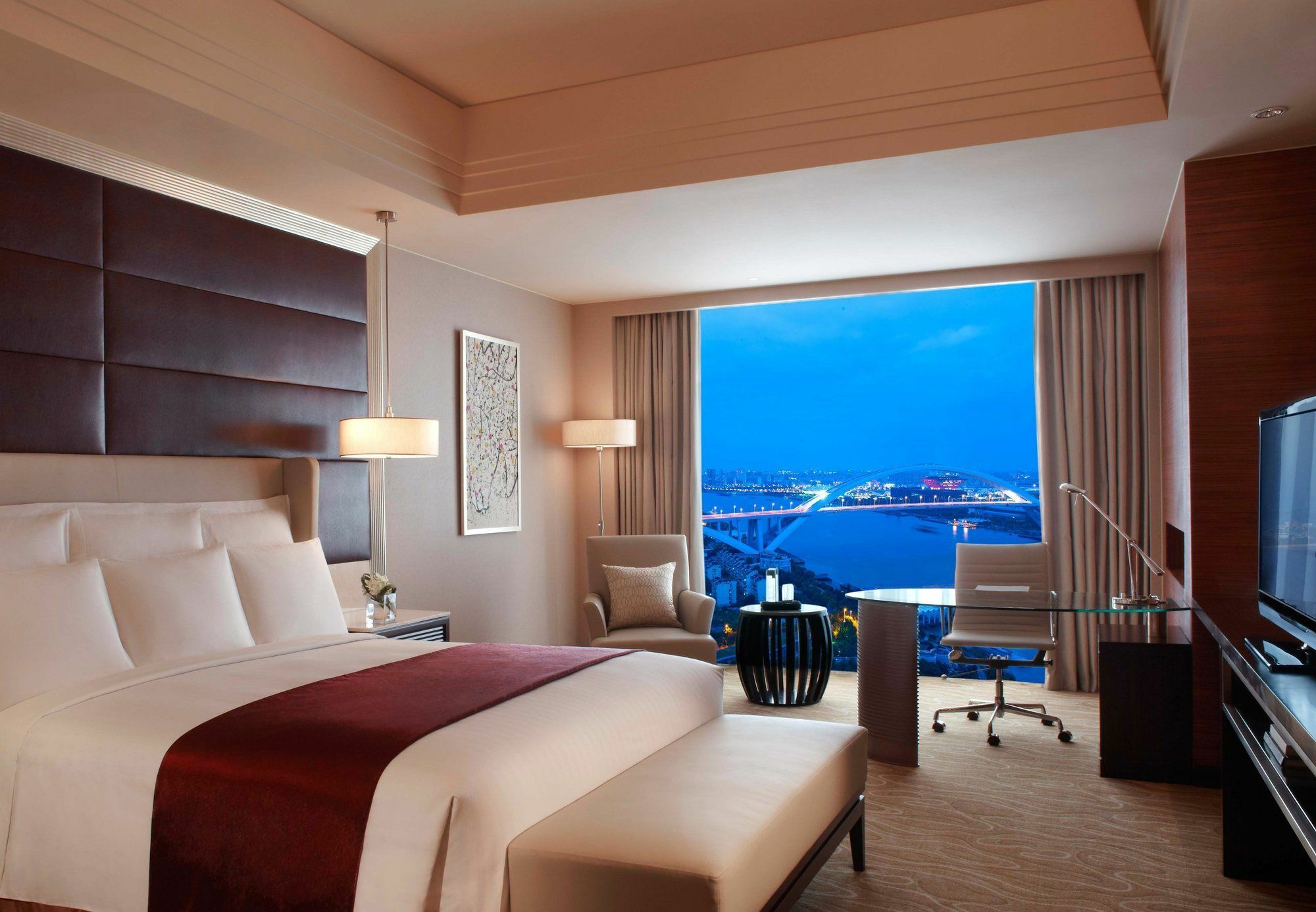 Shanghai Marriott Hotel Riverside Dış mekan fotoğraf
