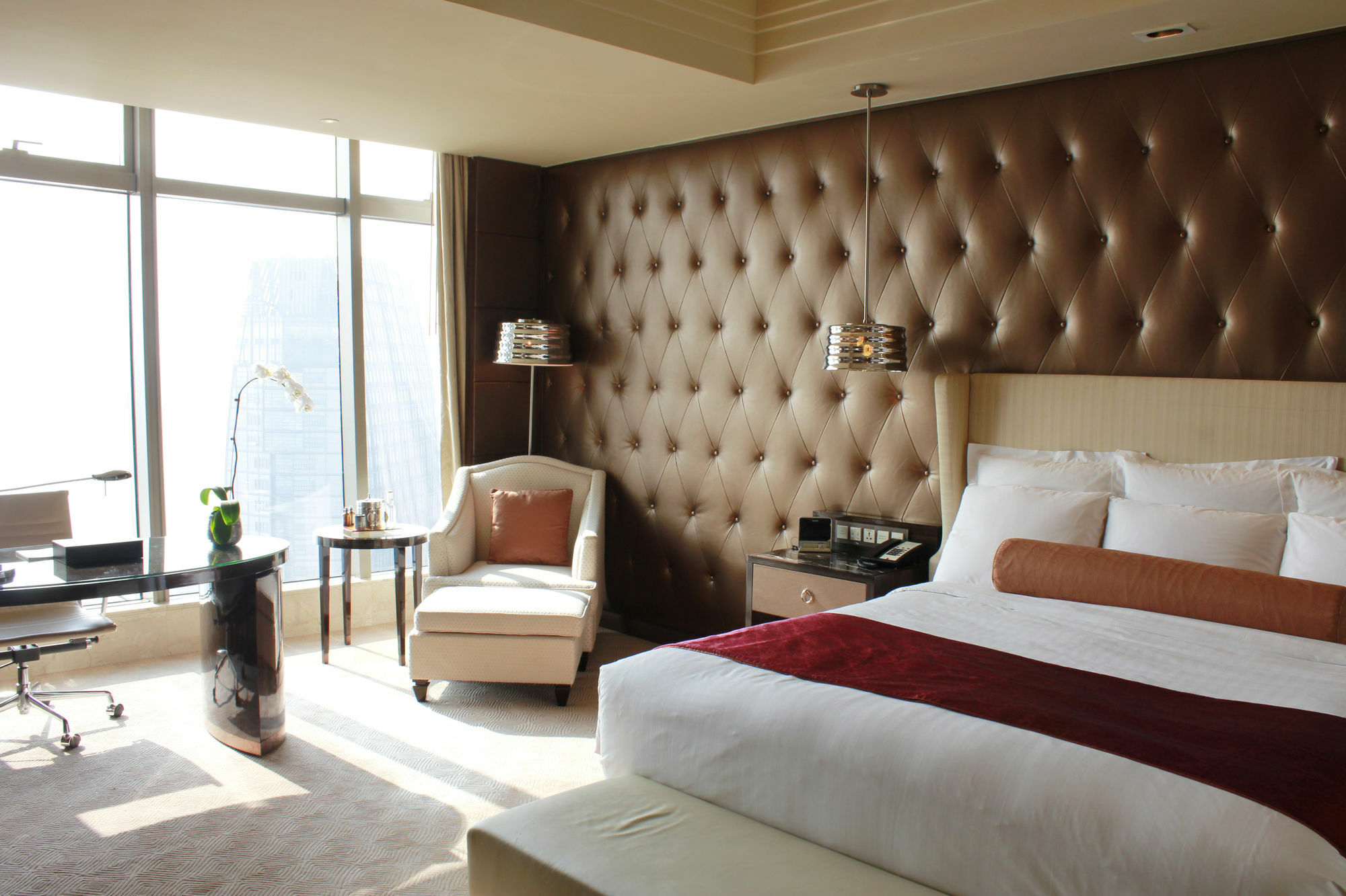 Shanghai Marriott Hotel Riverside Dış mekan fotoğraf